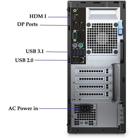 DELL OptiPlex 5050 | i5 7ª Gen | Tower