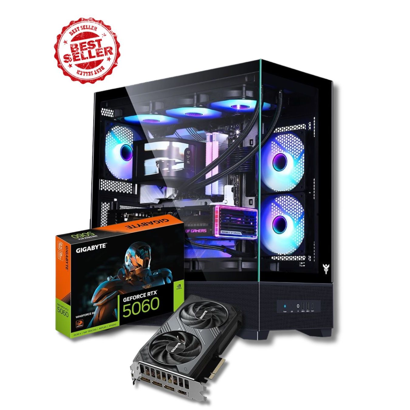 PC ZM3 GAMING | R5- 5600X | Nvidia RTX 5060 (8 GB) | Mid Tower