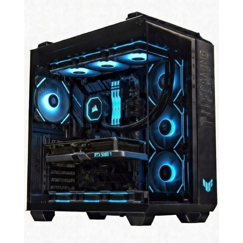 ZENDIA MASSIVE BLACK - PC Gaming | i9-14900K | Nvidia RTX 5060 Ti (16 Go) | RAM 32 Go DDR5 | SSD 1 000 Go NVMe | Refroidisseur Liquide 360 mm | Windows 11 Pro