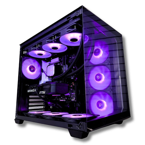 Zendia Phoenix PC Gaming: CPU INTEL i7 14700, GPU Nvidia RTX 5070 12GB, 32GB RAM DDR4, SSD 1TB NVMe, Windows 11 Pro foto reale