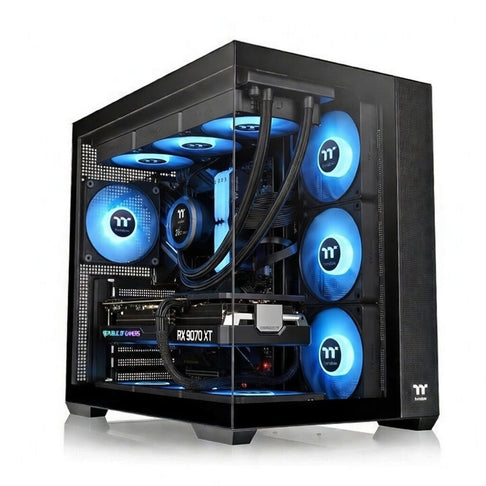 ZENDIA PULSAR - PC Gaming | R7 7800X3D | AMD RX 9070 XT (16 GB) | RAM 32 GB DDR5 | SSD 1 000 GB NVMe | Dissipatore a Liquido 360 mm | Windows 11 Pro