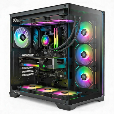 ZENDIA VEGA - PC Gaming | R7 7800X3D | Nvidia RTX 3060 (12 GB) | RAM 32 GB DDR5 | SSD 1 000 GB NVMe | Refrigeración Líquida 360 mm | Windows 11 Pro