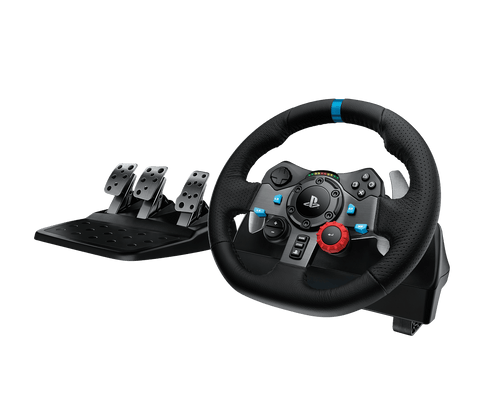 Logitech G29 Driving Force | Volante con pedali | PlayStation e PC | Force feedback