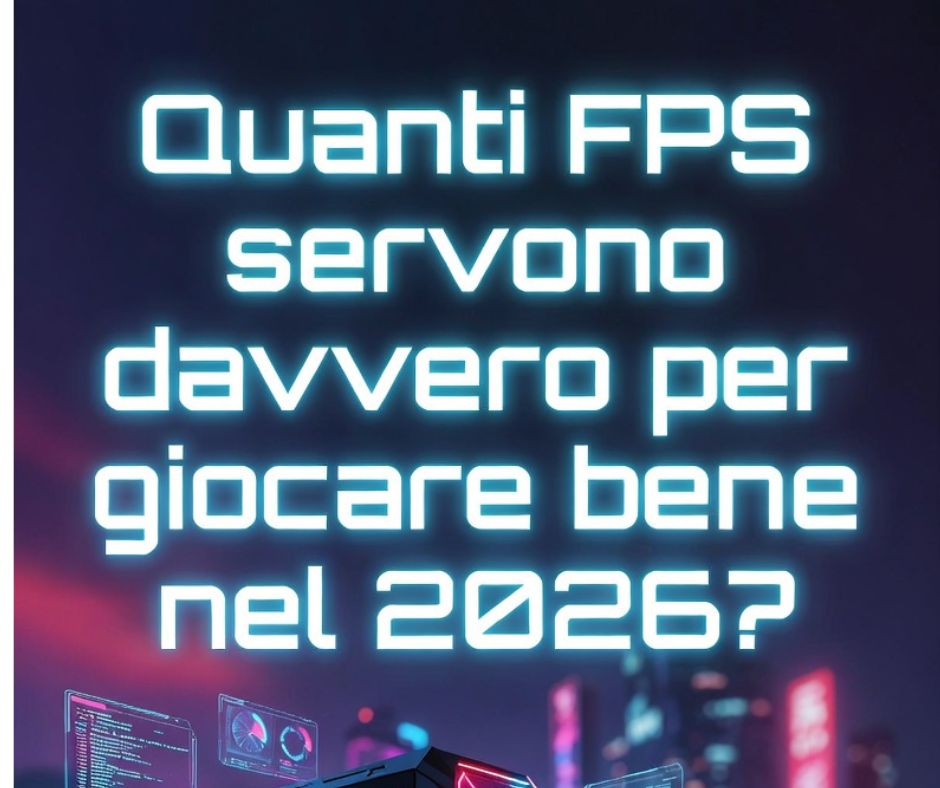 Quanti FPS servono davvero per giocare bene nel 2026?