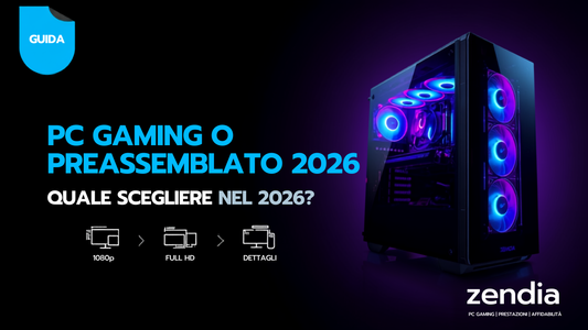 PC Gaming assemblato o preassemblato: quale scegliere nel 2026?