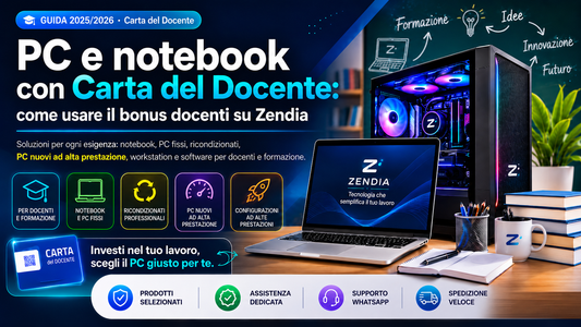 Carta del Docente 2025/2026: come acquistare PC e notebook con il bonus docenti