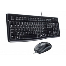 Logitech MK120 | Kit tastiera e mouse | USB con filo | Nero
