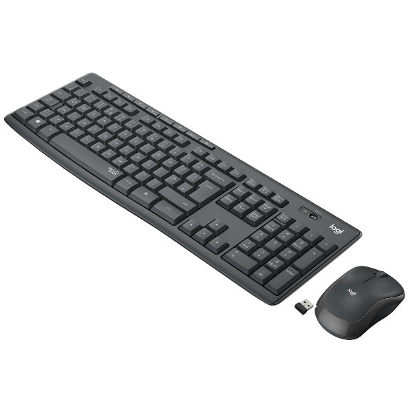Logitech MK295 Silent | Kit tastiera e mouse | Wireless | Silenzioso