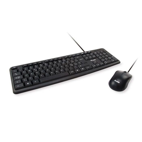 Equip Kit tastiera e mouse | USB con filo | Nero