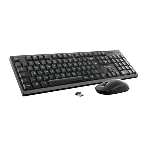 Equip Kit tastiera e mouse | Wireless | Layout ITA | Nero