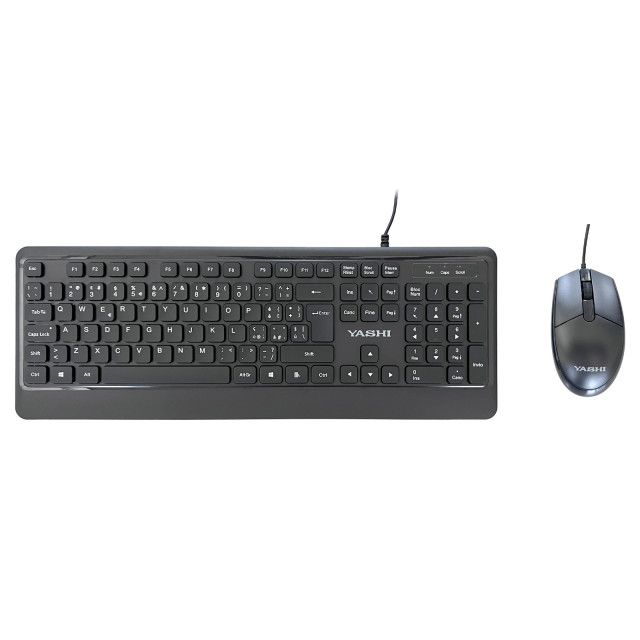 Yashi Exclusive MY541 | Kit tastiera e mouse | USB con filo