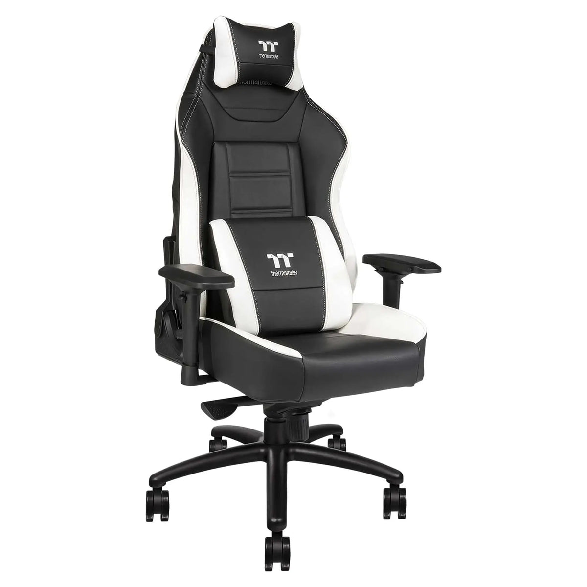 Thermaltake X-Comfort | Bianco/Nero | Braccioli 4D | Fino a 150 kg
