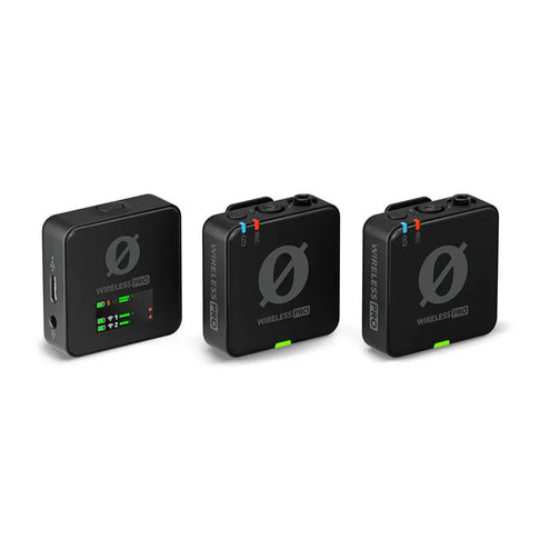 Rode Wireless PRO | Sistema microfonico wireless | 2,4 GHz | 32-bit float