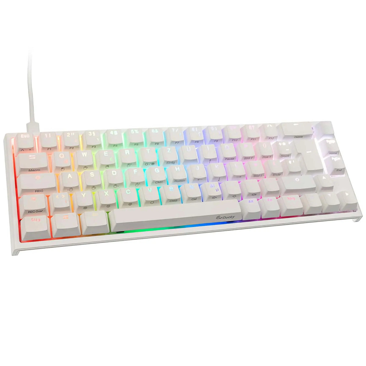 Ducky One 2 SF | Tastiera 65% | MX Speed Silver | Bianco