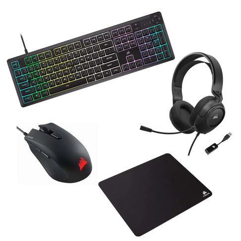 Corsair Gaming Bundle 4 in 1 | Kit gaming 4 in 1 | Layout ITA