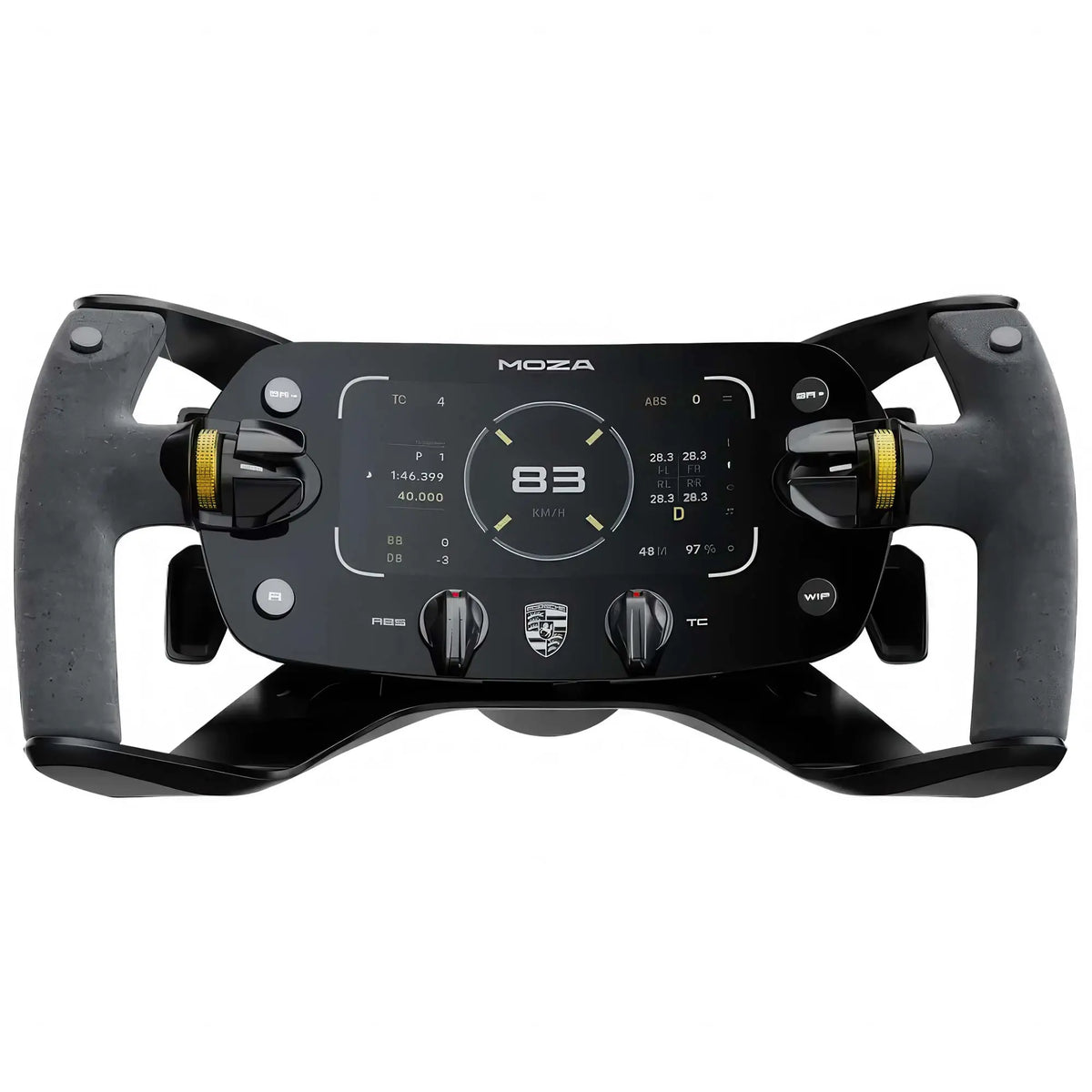 Moza Porsche Mission R | Volante racing | 32 cm | Display OLED