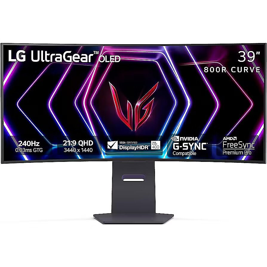 LG UltraGear OLED 39GS95QE-B | 39" | 240 Hz | OLED curvo