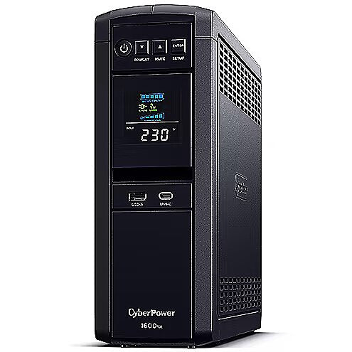 CyberPower CP1600EPFCLCD | 1600VA/1000W | LCD | 6 Schuko
