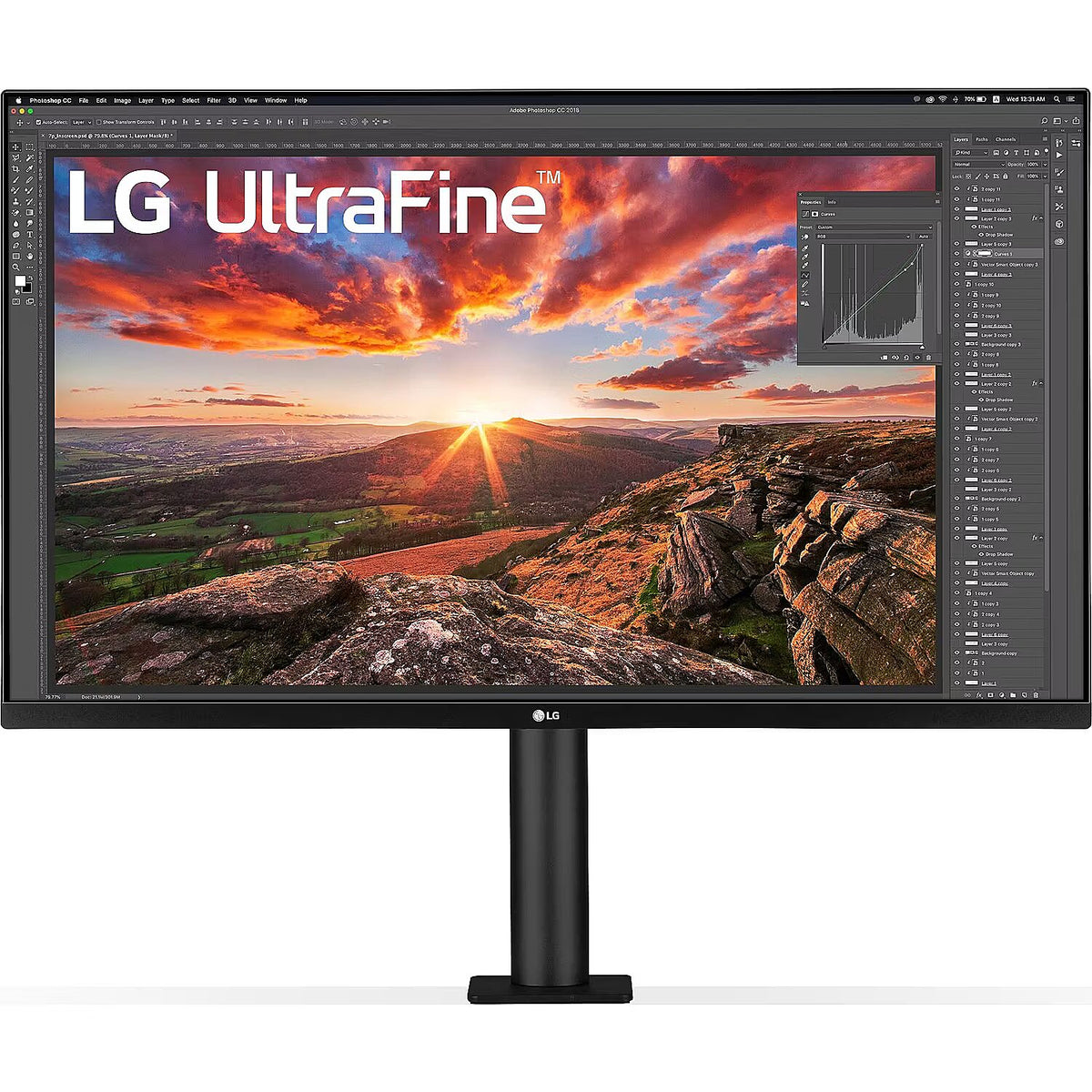 LG Ergo 32UN880K-B | 32" | 4K UHD | IPS | HDR10