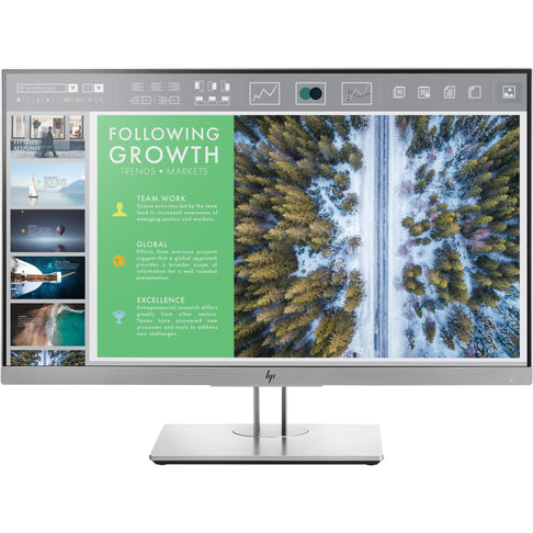 HP EliteDisplay E243 monitor 24 vista frontale