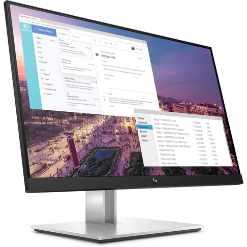 HP E23 G4 monitor 23 dettaglio