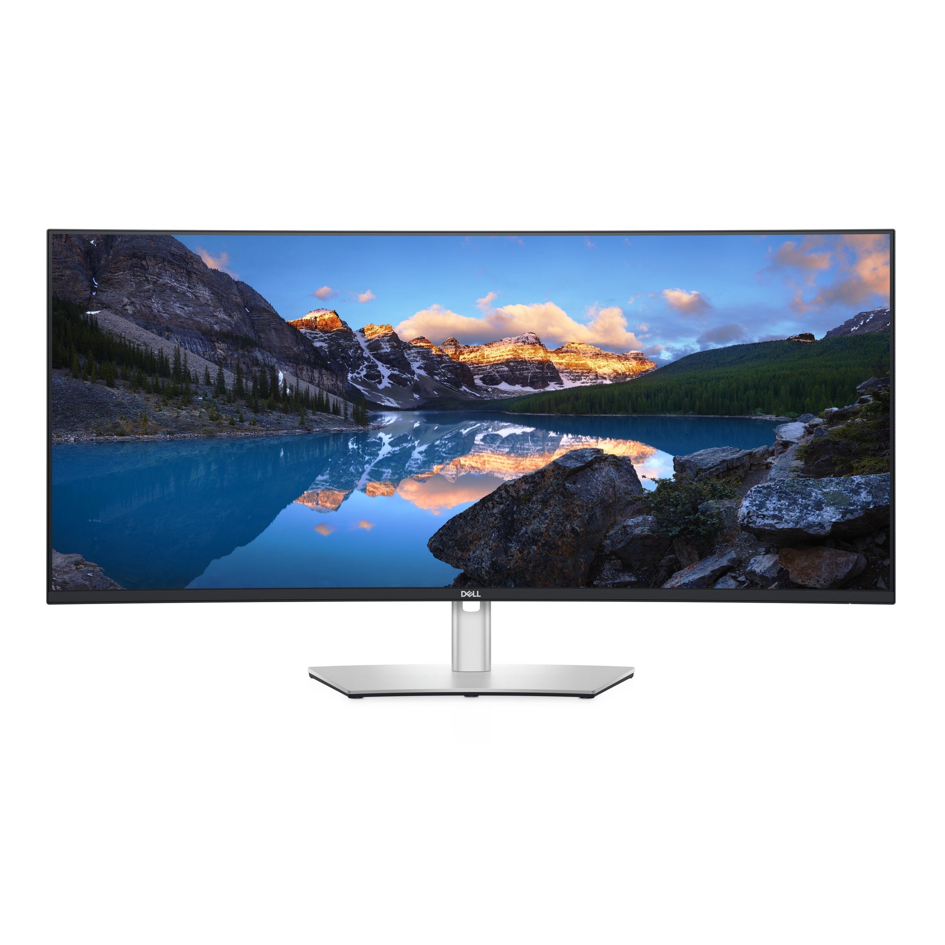 DELL U4021QW monitor 40 curvo vista frontale