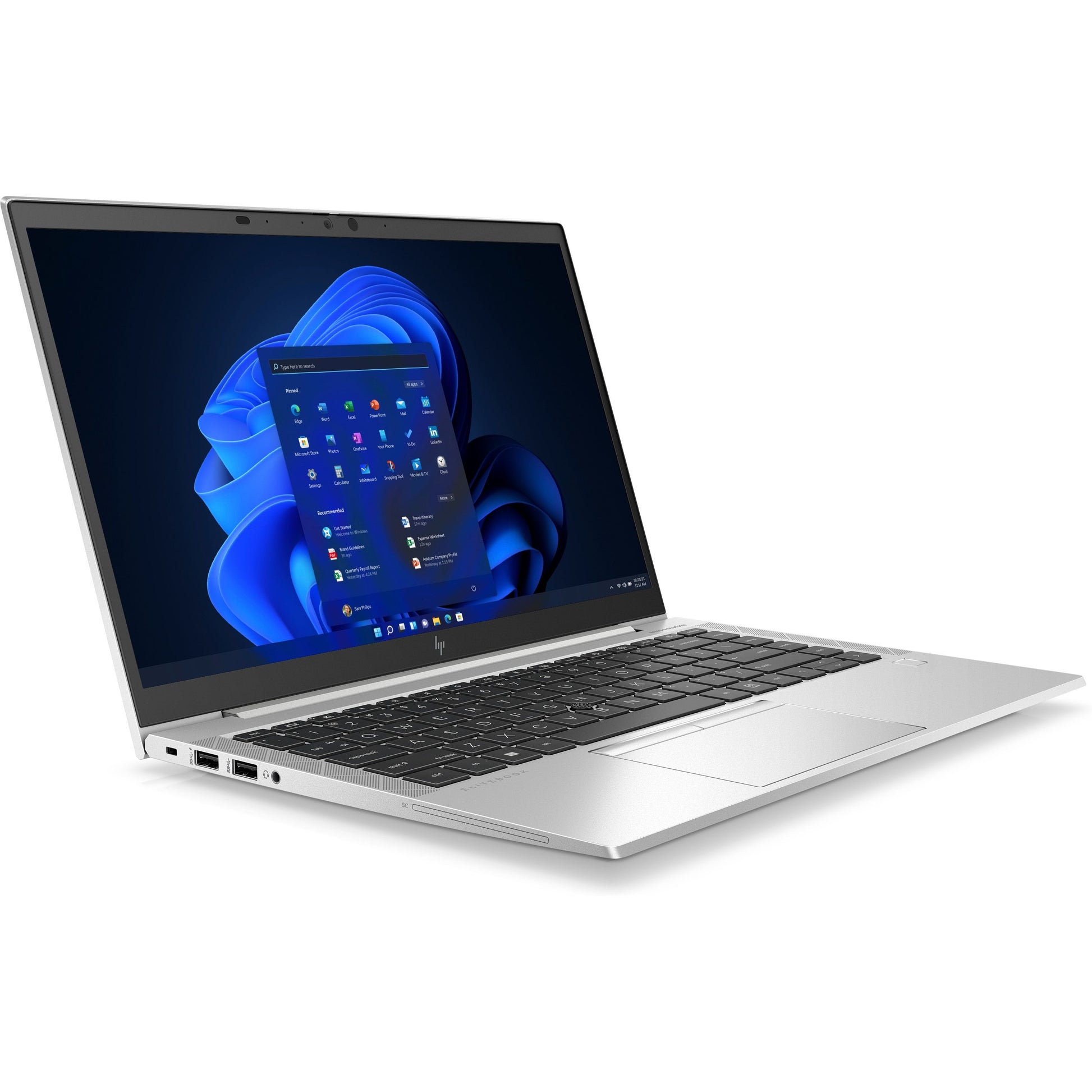HP EliteBook 840 G8 ricondizionato - vista laterale