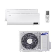Samsung Dualsplit 9000 + 9000 BTu Luzon AJ040TXJ2KGEU + 2x AR09TXHZAWKNEU condizionatore fisso