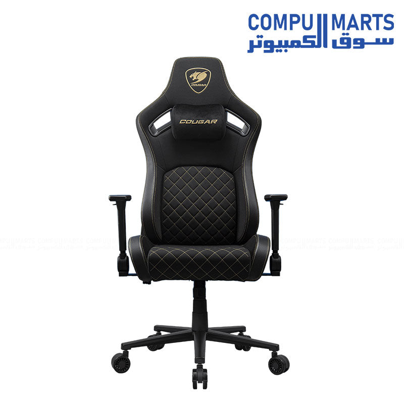 COUGAR Defensor Gold F | Supporto lombare PushBack | Braccioli 4D