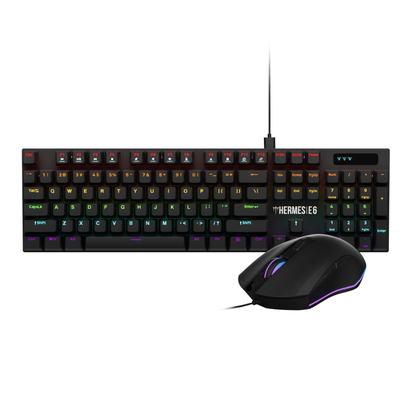 Clavier + Souris Gamdias Hermes E6