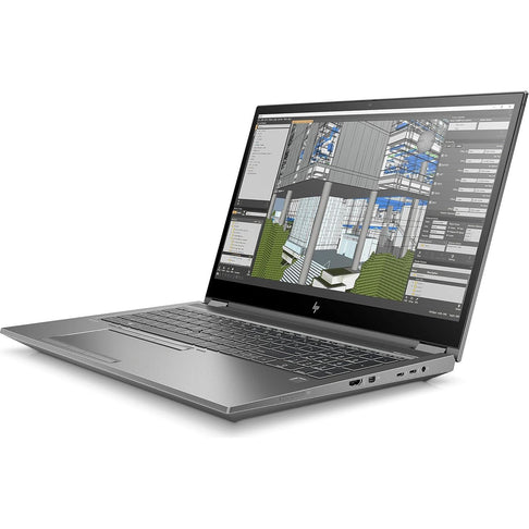 HP ZBook Fury 15 G8 workstation mobile ricondizionata - vista laterale