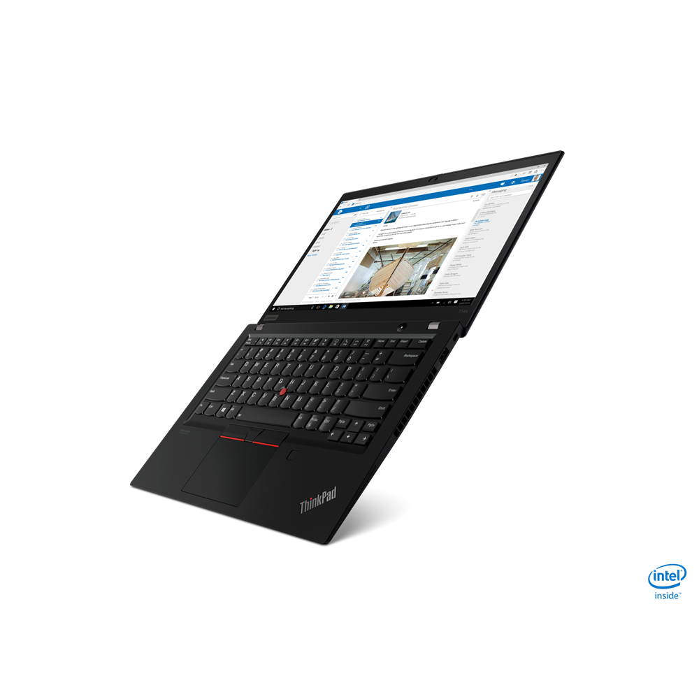 Lenovo ThinkPad T14s Gen 1 - vista aperta a 180°