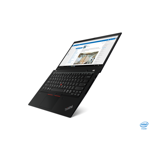 Lenovo ThinkPad T14s Gen 1 - vista aperta a 180°