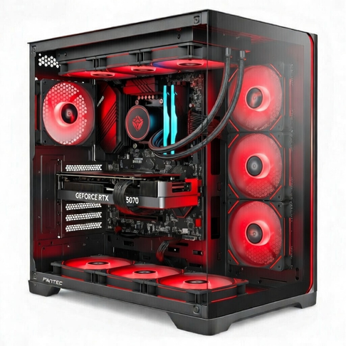 ZENDIA ALPHA CENTAURY - PC Gaming | R7 7800X3D | Nvidia RTX 5060 Ti (16 GB) | RAM 32 GB DDR5 | SSD 1000 GB NVMe | Dissipatore a Liquido 360 mm | Windows 11 Pro