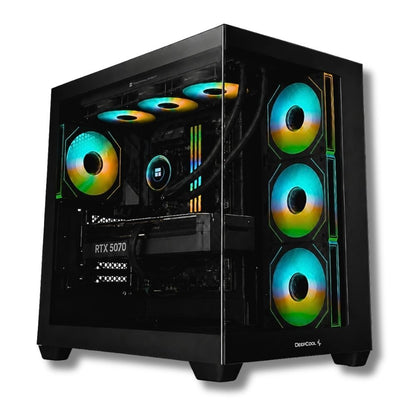 ZENDIA HORIZON - PC Gaming | R7 9800X3D | AMD RX 9070 XT (16 Go) | RAM 32 Go DDR5 | SSD 1 To NVMe | Refroidissement liquide 360 mm | Windows 11 Pro