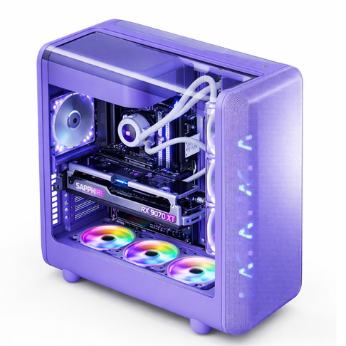 ZENDIA HORIZON - PC Gaming | R7 9800X3D | AMD RX 9070 XT (16 GB) | RAM 32 GB DDR5 | SSD 1000 GB NVMe | Dissipatore a Liquido 360 mm | Windows 11 Pro