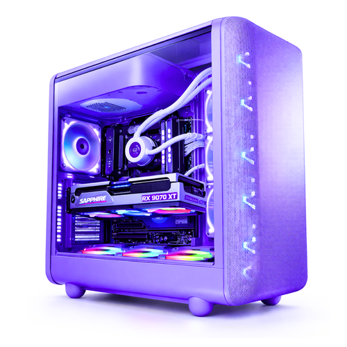 PC Gaming Zendia - ZENDIA HORIZON - PC Gaming | R7 9800X3D | AMD RX 9070 XT (16 GB) | RAM 32 GB DDR5 | SSD 1000 GB NVMe | Dissipatore a Liquido 360 mm | Windows 11 Pro