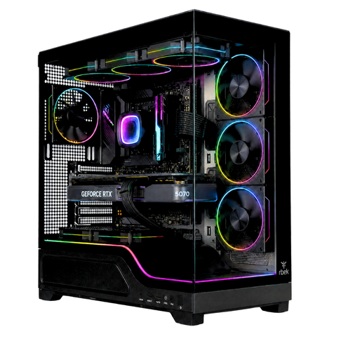 ZENDIA RIGEL - PC Gaming | R7 7700 | Nvidia RTX 5070 (12 GB) | RAM 32 GB DDR5 | SSD 1 000 GB NVMe | Dissipatore a Liquido 360 mm | Windows 11 Pro