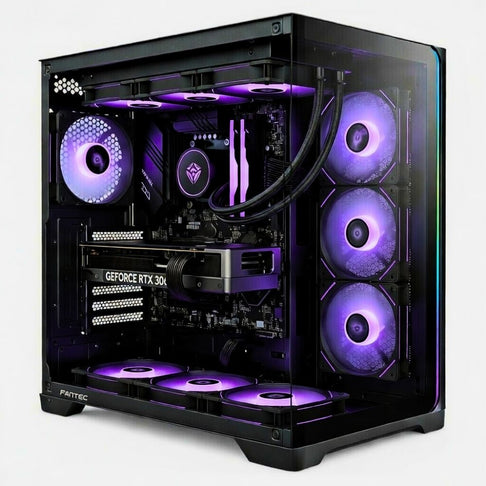 Zendia Vega PC Gaming: CPU AMD Ryzen 7 7800X3D, GPU Nvidia RTX 3060 12GB, 32GB RAM DDR5, SSD 1TB NVMe, Windows 11 Pro