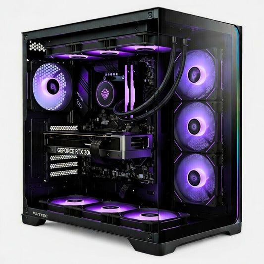 Zendia Vega PC Gaming: CPU AMD Ryzen 7 7800X3D, GPU Nvidia RTX 3060 12GB, 32GB RAM DDR5, SSD 1TB NVMe, Windows 11 Pro