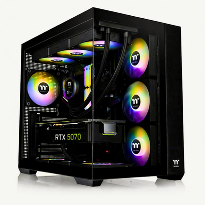 ZENDIA ZENFORGE - PC Gaming | i9-14900KF | Nvidia GeForce RTX 5070 (12 GB) | RAM 32 GB DDR5 | SSD 1 000 GB NVMe | Dissipatore a Liquido 360 mm | Windows 11 Pro