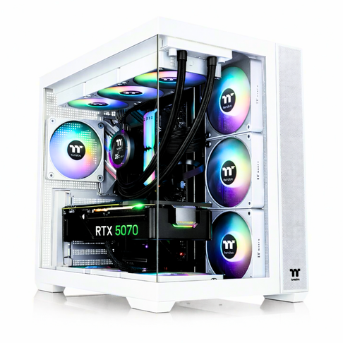 ZENDIA ZENFORGE - PC Gaming | i9-14900KF | Nvidia GeForce RTX 5070 (12 GB) | RAM 32 GB DDR5 | SSD 1 000 GB NVMe | Dissipatore a Liquido 360 mm | Windows 11 Pro