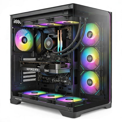 ZENDIA ALPHA CENTAURY - PC Gaming | R7 7800X3D | Nvidia RTX 5060 Ti (16 GB) | RAM 32 GB DDR5 | SSD 1000 GB NVMe | Dissipatore a Liquido 360 mm | Windows 11 Pro