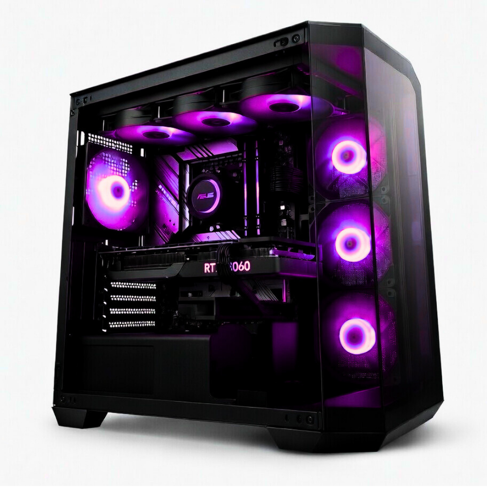 ZENDIA PROMETHEUS PRO- PC Gaming | i7-14700K | Nvidia RTX 5060 (8GB) | RAM 32 GB DDR4 SSD 1000 GB NVMe | Dissipatore a Liquido 360 mm | Windows 11 Pro