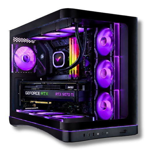 PC Gaming Zendia - ZENDIA PROXIMA CENTAURY - PC Gaming | R5 9600X | Nvidia RTX 5070 TI (16 GB) | RAM 32 GB DDR5 | SSD 1 000 GB NVMe | Dissipatore a Liquido 360 mm | Windows 11 Pro