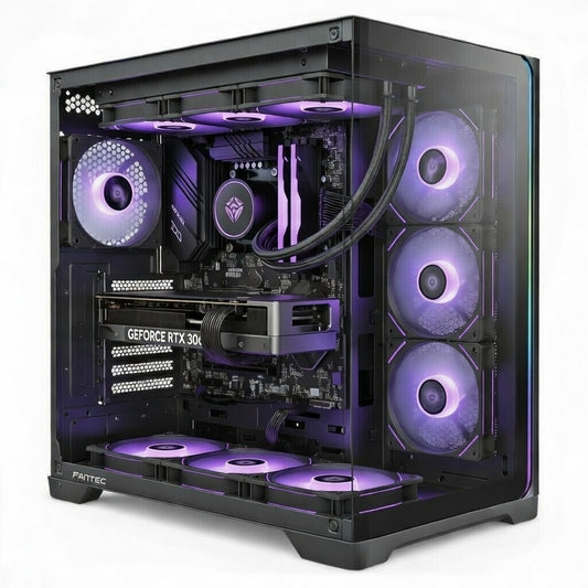 ZENDIA VEGA - PC Gaming | R7 7800X3D | Nvidia RTX 3060 (12 GB) | RAM 32 GB DDR5 | SSD 1000 GB NVMe | Dissipatore a Liquido 360 mm | Windows 11 Pro