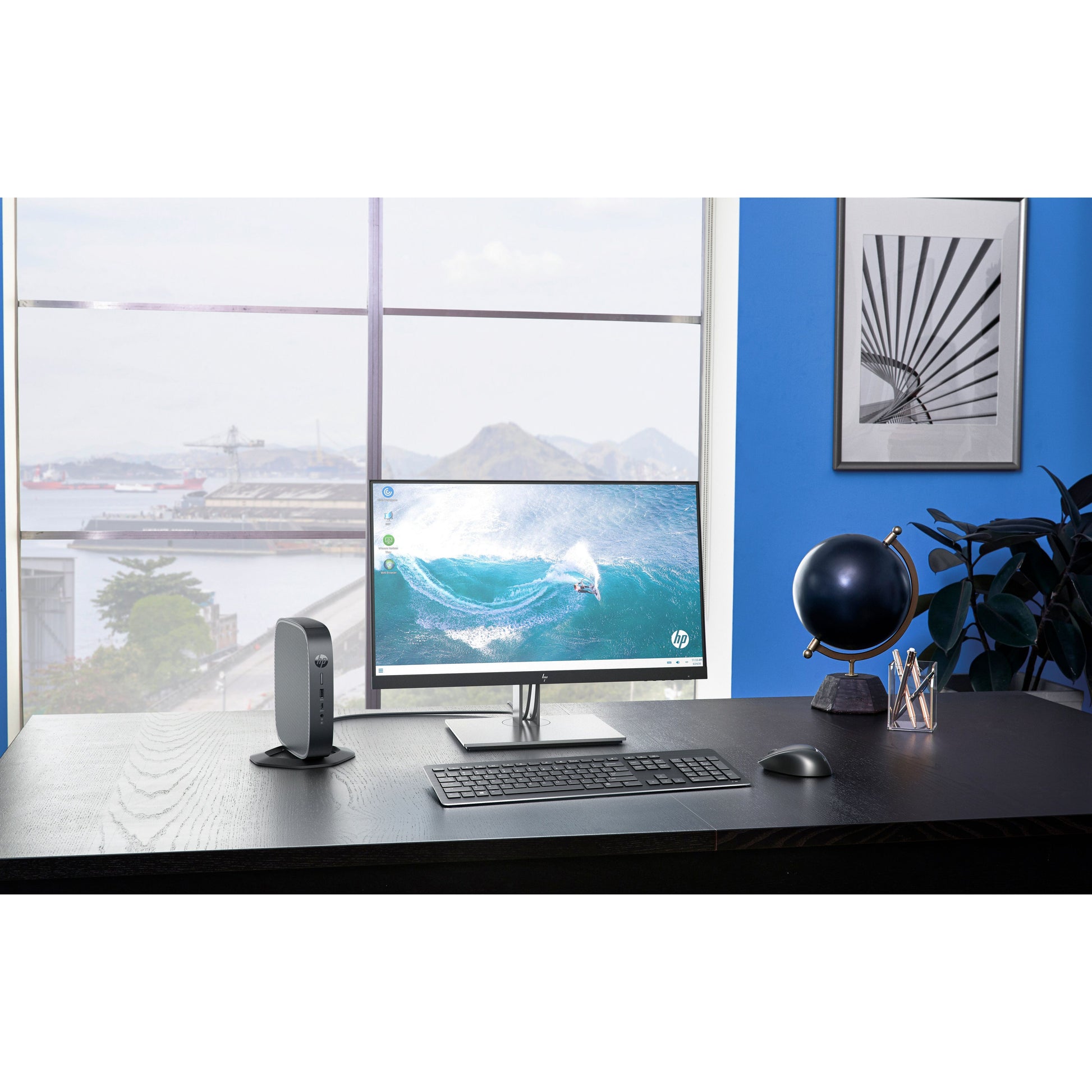 HP E24 G4 monitor 24 profilo