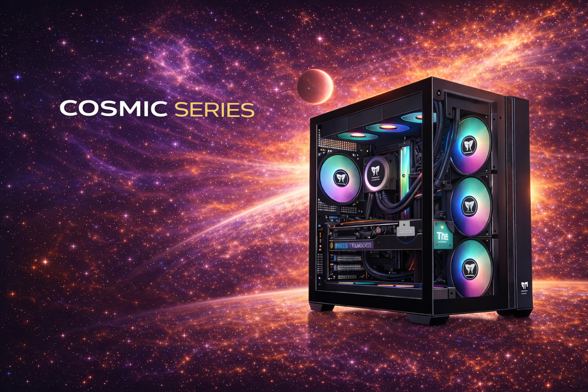 PC Gaming Zendia Cosmic Series per gaming in 1440p ad alte prestazioni