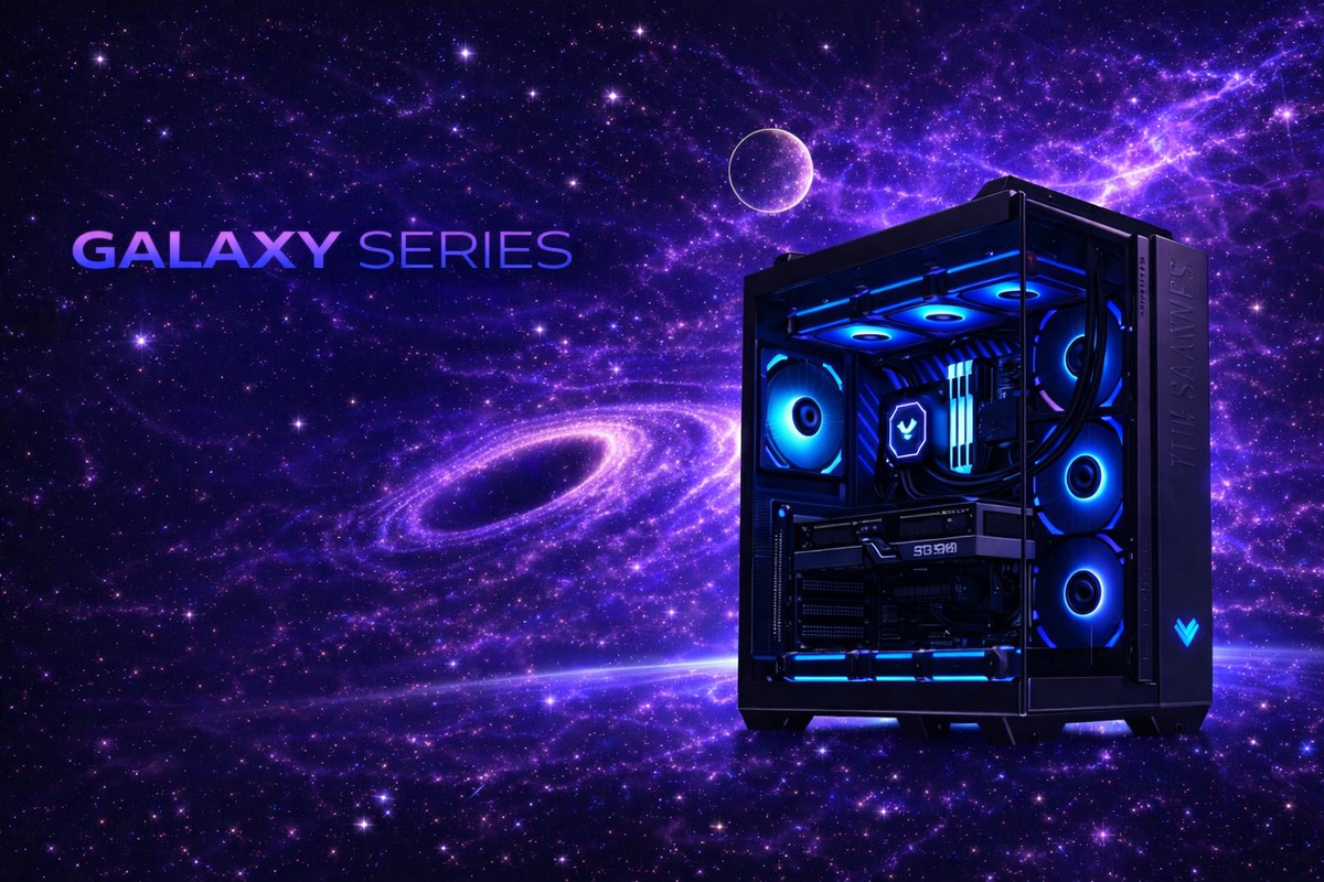 PC Gaming Zendia Galaxy Series per gaming in 4K e prestazioni estreme