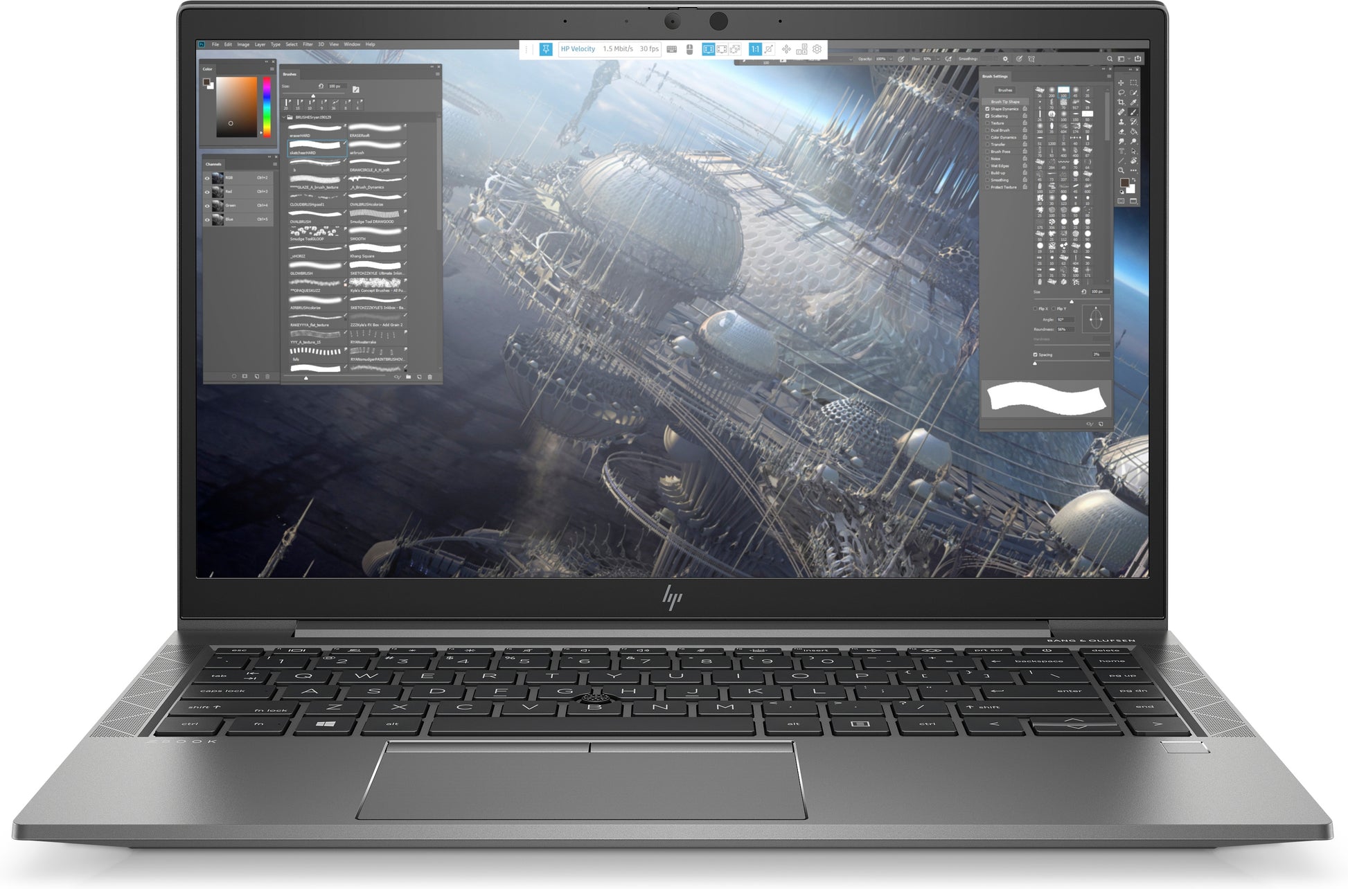 HP ZBook Firefly 14 G7 ricondizionato - vista frontale